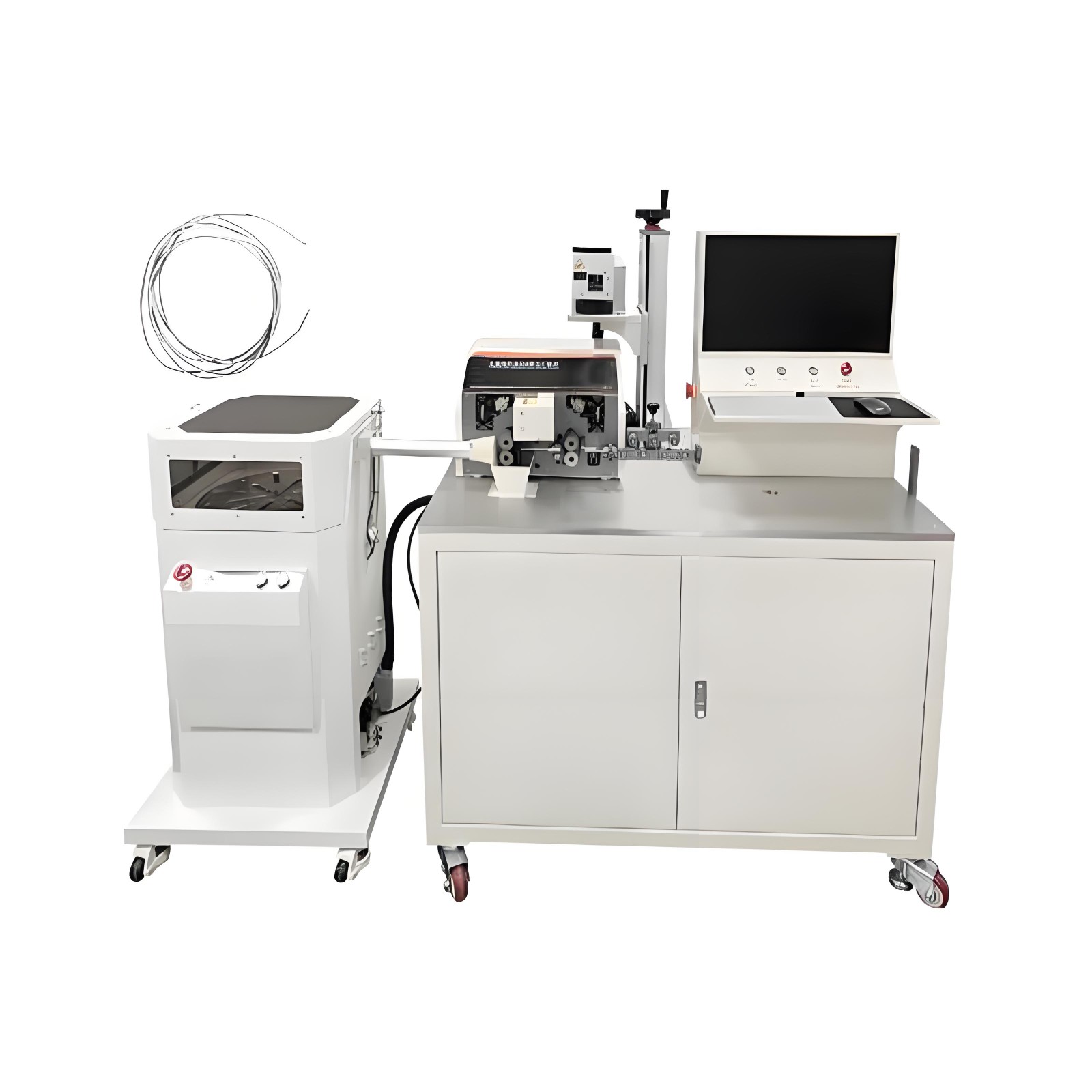 WL-JGDMB01全自动裁线剥皮激光打码机