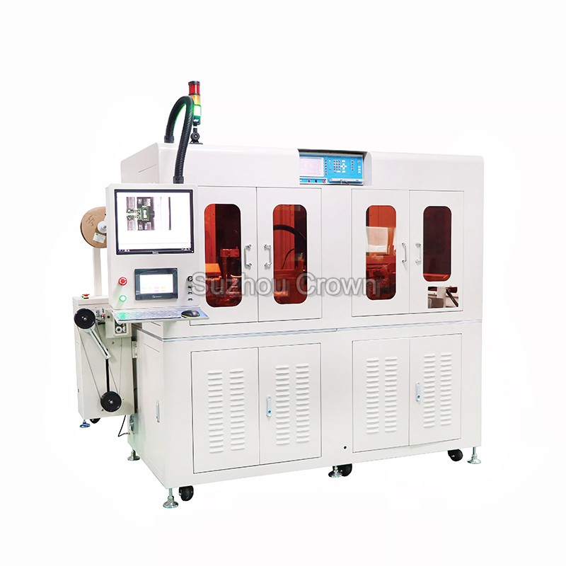 WL-A0706全自动同轴线打端沾锡机